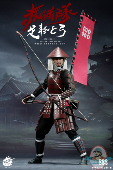1/6 Scale Poptoys Ashigaru Japanese Foot Soldier W05B 