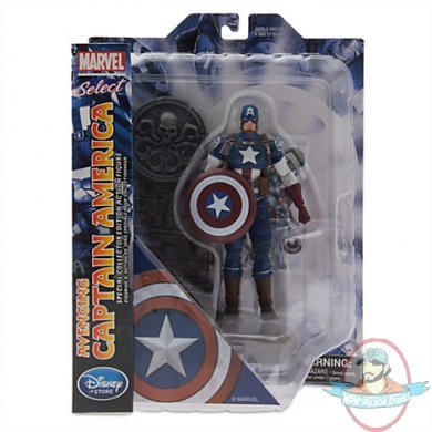 Marvel Select Captain America Action Figure by Diamond Select Marvel Select Captain America Action Figure by Diamond Select
