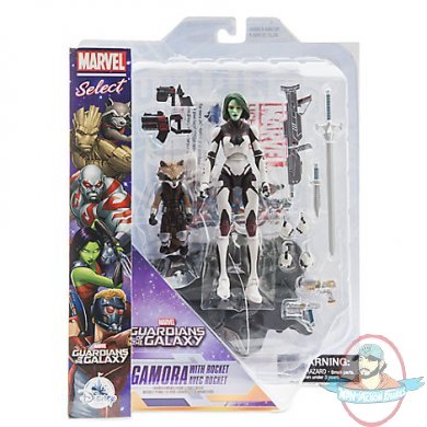 Marvel Select Guardians of the Galaxy 2 Pack Gamora & Rocket Raccoon