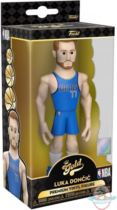Vinyl Gold NBA Mavericks Luka Doncic 5 inch Figure by Funko
