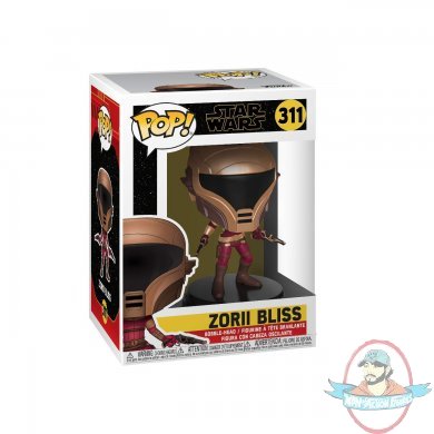 Pop! Star Wars The Rise of Skywalker Zorii Bliss #311 Figure Funko