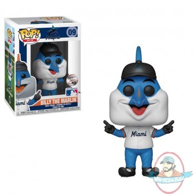 Pop! Sports MLB Mascots Billy The Marlin #09 Vinyl Figure Funko