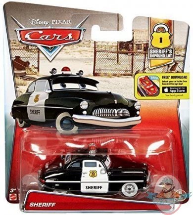 Disney Cars Die-Cast Sheriff Vehicle by Mattel JC