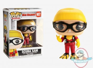 Pop! Movies Big Daddy Scuba Sam #907 Vinyl Figure Funko
