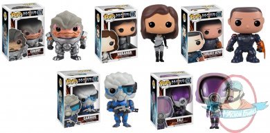 Pop! Games: Mass Effect Set of 5 Vinyl Figure by Funko