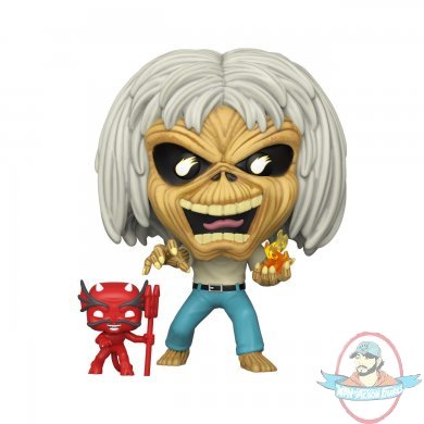 Pop! Rocks Iron Maiden Number of The Beast Skeleton Eddie Figure Funko