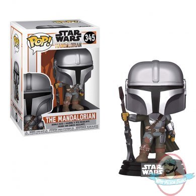 Pop! Star Wars The Mandalorian The Mandalorian #345 Vinyl Figure Funko