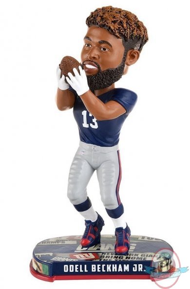 NFL Odell Beckham Jr New York Giants BobbleHead Forever 