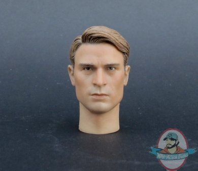  12 Inch 1/6 Scale Head Sculpt Chris Evans by Cian