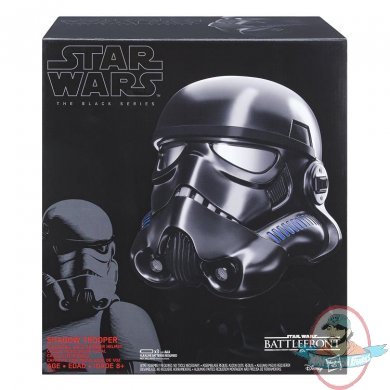 Star Wars Black Series Shadow Trooper Premium Electronic Helmet Hasbro