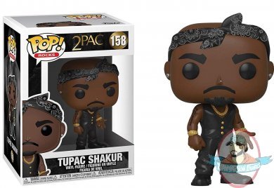 Pop! Rocks Tupac Shakur #158 Vinyl Figure Funko