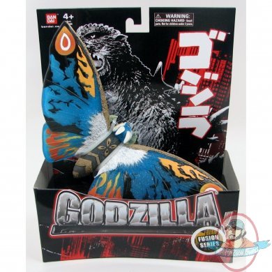 Godzilla Deluxe Fusion Series Vinyl Figure Rainbow Mothra by Bandai