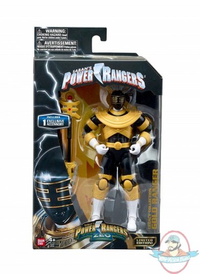 Power Rangers Legacy 6.5-Inch Zeo Black Figure Bandai