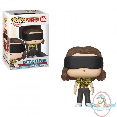 Pop Tv Stranger Things Battle Eleven Figure #826 Vinyl Figure by Funko