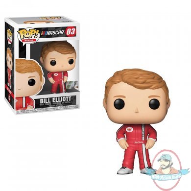 Pop! Nascar Bill Elliott #03 Vinyl Figures Funko