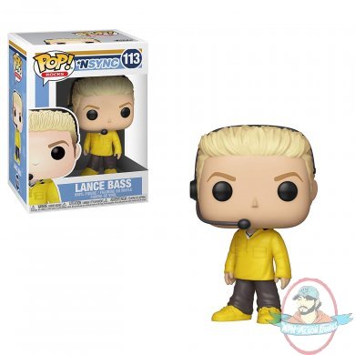 Pop! Rocks NSYNC Lance Bass #113 Vinyl Figure Funko