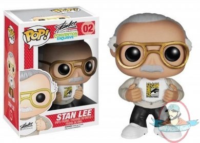 SDCC 1014 Marvel Pop! Stan Lee #02 Vinyl Figure Exclusive by Funko