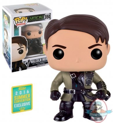 SDCC 2016 Pop! Television Arrow Malcolm Merlyn Figure #350 by Funko JC
