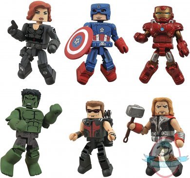SDCC 2021 Marvel Minimates The Avengers Commerative Set