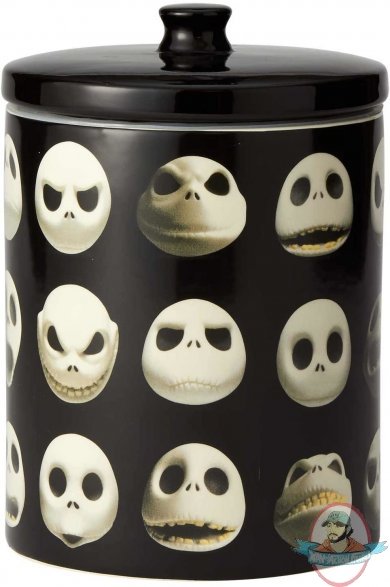 Nightmare Before Christmas Jack Skellington Cookie Cannister Enesco