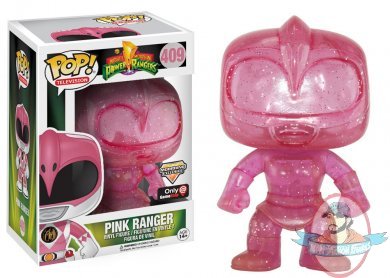Pop! Tv Mighty Morphin Power Rangers Pink Ranger Exclusive Funko JC