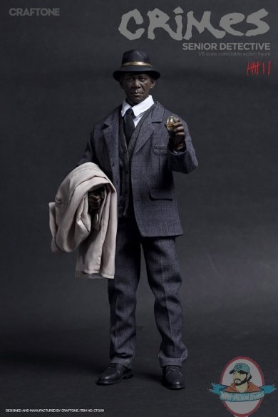 1/6 Sixth Scale Crime Senior Detective CT-009 Action Figure Craftone