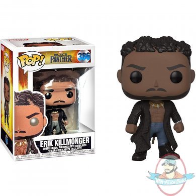 Pop! Marvel Black Panther Series 2 Erik Killmonger w Scar #386 Funko