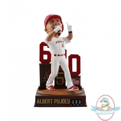 MLB Albert Pujols Home Run Tracker Bobblehead Forever 