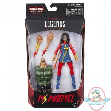 Marvel Legends Spider-Man Series Ms. Marvel Figure Hasbro