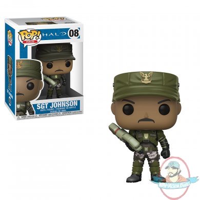 Pop! Halo Series 1 Sgt. Johnson Vinyl Figure by Funko