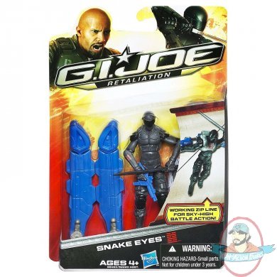 Gi Joe Retaliation Movie Snake Eyes 3.75 Inch Action Figure by Hasbro