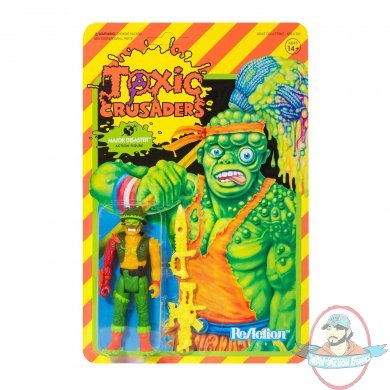 Toxic Crusaders Major Disaster ReAction Figure Super 7 Toxic Crusaders Major Disaster ReAction Figure Super 7