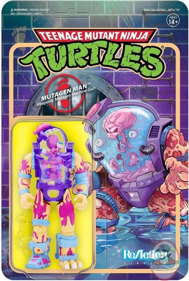 TMNT Mutagen Man Wave 4 ReAction Figure Super 7