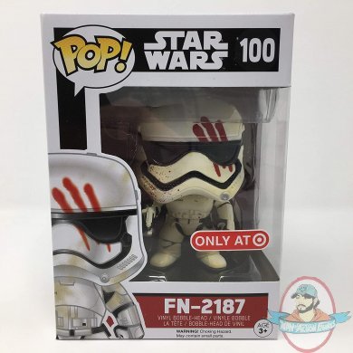 Pop! Star Wars Episode 7 FN-2187 Excusive #100 Vinyl Figure Funko  