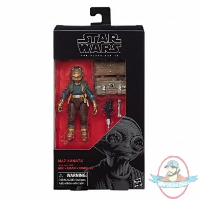 Star Wars The Black Series Episode 8 Maz Kanata Figure Hasbro 