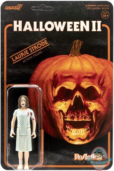Halloween II Laurie Strode ReAction Figure Super 7
