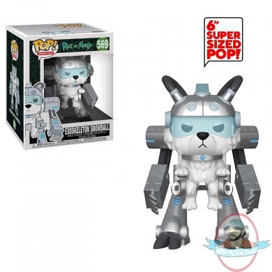 Pop Animation! Rick and Morty Series 6 Exosqueleton Snowball 6" Funko