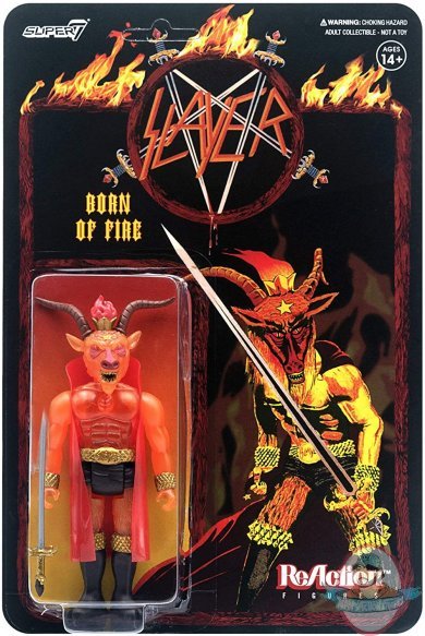 Slayer Born of Fire ReAction Figure Super 7 Slayer Born of Fire ReAction Figure Super 7