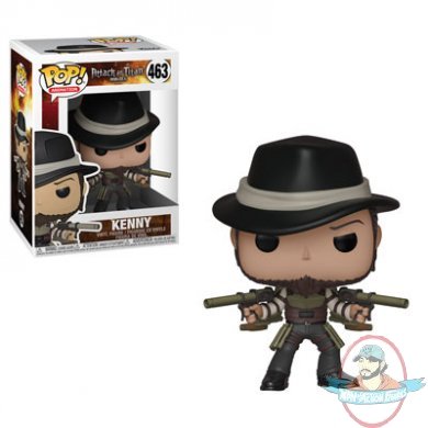 Pop! Animation Attack on Titan Season 3 Kenny #463 Figure Funko