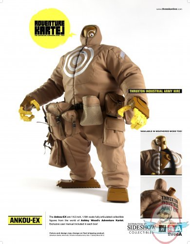 1/6 Scale Thruxton Industrial Army Hire AnkouEX 1/6 Scale Thruxton Industrial Army Hire AnkouEX