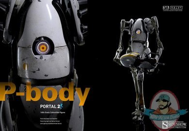1/6 Scale Portal 2 P-Body Figure by Three A Trading Company Opened JC