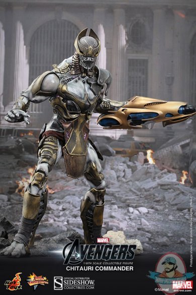 Marvel 1/6 Movie Masterpiece Chitauri Commander Figure Hot Toys Marvel 1/6 Movie Masterpiece Chitauri Commander Figure Hot Toys