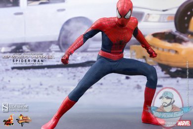 1/6 The Amazing Spider-Man 2 Movie Masterpiece Spider-Man Hot Toys 1/6 The Amazing Spider-Man 2 Movie Masterpiece Spider-Man Hot Toys