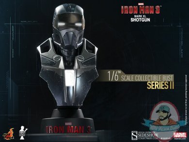 1/6 Iron Man 3 Series 2 Iron Man Mark 40 Shotgun Bust Hot Toys