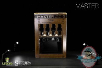 Master Light Base Black Display Stage for Figures Legend Studios