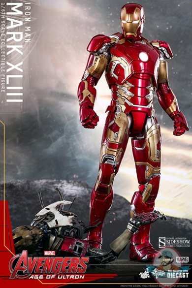 1/6 Scale Iron Man Mark XLIII Movie Masterpiece Series Hot Toys 902314 1/6 Scale Iron Man Mark XLIII Movie Masterpiece Series Hot Toys 902314