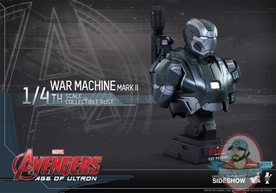1/4 Avengers Age of Ultron War Machine Mark II Bust Hot Toys 1/4 Avengers Age of Ultron War Machine Mark II Bust Hot Toys