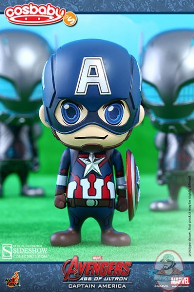 Marvel Avengers Age of Ultron Cosbaby Captain America Hot Toys Marvel Avengers Age of Ultron Cosbaby Captain America Hot Toys