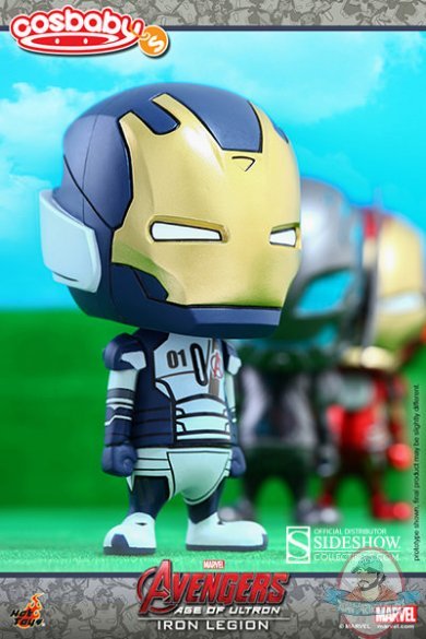Marvel Avengers Age of Ultron Cosbaby Iron Legion Hot Toys Marvel Avengers Age of Ultron Cosbaby Iron Legion Hot Toys