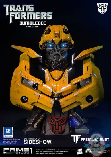 Transformers Evolution 1 Bumblebee Bust Prime 1 Studio